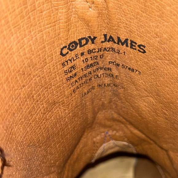 Cody James cowboy boots - Picture 6 of 6